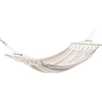 Chico Doppelhängematte mit Holzspreizstab aus Baumwolle Chico Doppelhängematte mit Holzspreizstab aus Baumwolle