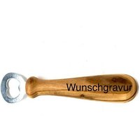 Olivenholz erleben Flaschenöffner Big Boy mit Griff aus Olivenholz