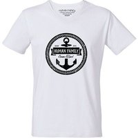 Human Family Bio Herren T-Shirt "Chill-The Sailor" aus 100 % Bio-Baumwolle