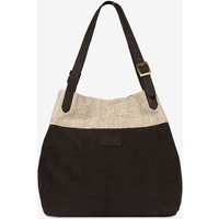 Dragolina Eleganter Shopper Cora mit Webstoff der Pwo Karen