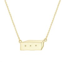 Eppi Kette aus Gold mit einem Kasten Der Kleine Prinz