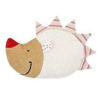 Efie Kirschkern-Wärmekissen Igel rot, kbA (organic), Made in Germany