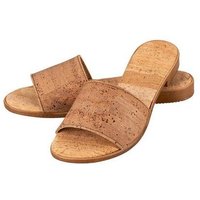 Kork-Deko Pantoletten aus Kork | Gr. 38-41 | Damenschuhe | Sandalen aus Kork
