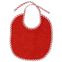 Efie Lätzchen klein rot, kbA (organic), Made in Germany