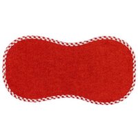 Efie Spucktuch "Spucki" rot, kbA (organic), Made in Germany
