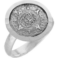pakilia Silber Ring Aztekenkalender – fair gehandelt & handgefertigt in Mexiko