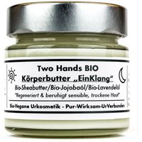 Two Hands BIO KörperBalsam „EinKlang“ mit Bio-Lavendel & fairer Bio-Myrrhe - für Gesicht & Körper - Bio Vegan