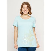 Peaces.bio - handbedruckte Biomode Lieber Wieder Shirt Buchenzauber Damen