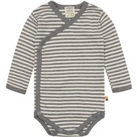 loud + proud Babys & Kinder Wickelbody langarm, GOTS-zertifiziert