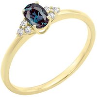 Eppi Verlobungsring mit Alexandrit und Diamanten Sheldo