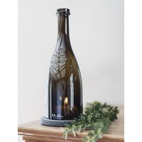 MaBe Wein Windlicht aus der italienischen Flasche vom Gardasee