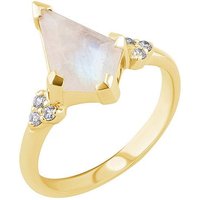 Eppi Einzigartiger Ring mit einem Mondstein Kettil