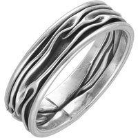 pakilia Silber Ring schmale Wellen – fair gehandelt & handgefertigt in Mexiko