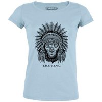 Human Family Damen Roundneck "The King" (weitere Farben) aus Bio-Baumwolle