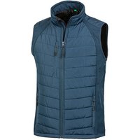 Result Genuine Recycled Herren Weste Steppweste Atmungsaktiv Wasserabweisend Bodywarmer bis Größe 4XL Wattiert Padded Übergangsweste