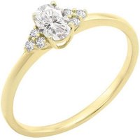 Eppi Verlobungsring mit Moissaniten und Lab Grown Diamanten Sheldo
