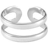 Größenverstellbarer BOHO Ring ca. Ø 17 - 19 mm von Elektropulli