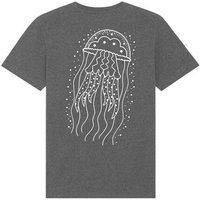 vis wear Qualle - Göttin im Ozean - Unisex T-Shirt - Recycled Bio Baumwolle