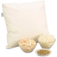 Lotus Design® Zirbenkissen, mit Bio-Schurwolle