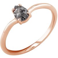 Eppi Verlobungsring mit Salt and Pepper Diamant in Birmenform Roisin