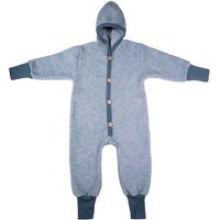 Cosilana Kleinkinder Fleece Overall Schurwolle (kbT) Baumwolle (Bio)