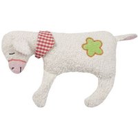 Efie Dinkelkorn-Wärmekissen Schäfchen mit Blümchen,KbA, 100 % Made in Germany