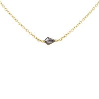 Eppi Halskette mit Salt and Pepper Diamant in Kite Form Ranka