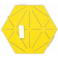 Hexagon-Pinnwand zum Stecken und Pinnen aus Filz, Memoboard mal anders von RÅVARE (HEX)