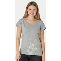 Peaces.bio - handbedruckte Biomode Damen Loosefit Shirt Buchenzauber