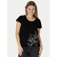 Peaces.bio - handbedruckte Biomode Damen Loosefit Shirt Buchenzauber