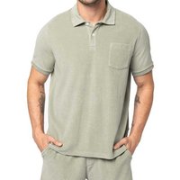 YTWOO Herren Polohemd aus weichem Bio-Terrystoff - Made in Portugal