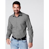 SKOT Fashion Nachhaltige Langarm Herren Hemd Checkered 100% bio