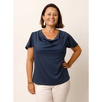Peaces.bio - handbedruckte Biomode Romantic Shirt aus TENCEL