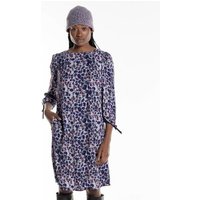 Alma & Lovis Printkleid aus fließender Viskose ( LENZING ECOVERO ) | Leo Kleid