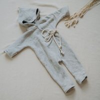 FINO & Stitch DIY Nähset Jumper Baby Bio-Baumwollfleece - zugeschnitten