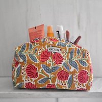 KIKOONI handgefertigte Kosmetiktasche "Tuscany dreams"