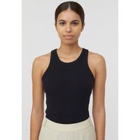 The Slow Label Geripptes Tank Top aus Bio- und recycelter Baumwolle / Wendbar