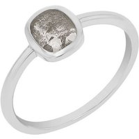 Eppi Ring mit einem Salt and Pepper Diamanten in Emerald-Form Christy