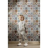 PETER JO Hose Bean Grey aus Bio-Fleece