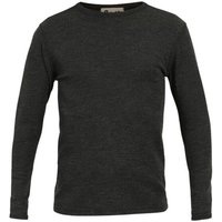Jalfe Herren-Longsleeve Wolle melange
