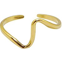 Größenverstellbarer WAVE Ring ca. Ø 17 - 19 mm von Elektropulli