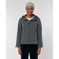 YTWOO Damen Eco Softshell Jacke mit Kapuze