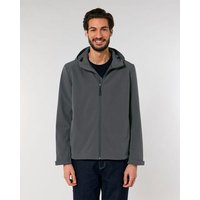 YTWOO Herren Eco Softshell Jacke mit Kapuze