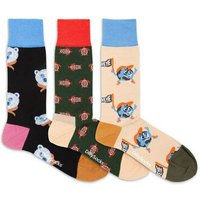 DillySocks Socken „Geschenk Set Around The World 3er Set“