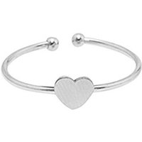 Größenverstellbarer Fine Heart Ring ca. Ø 17 - 19 mm von Elektropulli