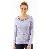 Alma & Lovis Langarmshirt mit Wasserfallausschnitt | Cascade Shirt