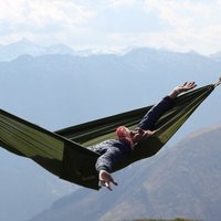 HängemattenGlück Doppel-Reisehängematte CAMINO M aus Bio-Baumwolle HängemattenGlück Doppel-Reisehängematte CAMINO M aus Bio-Baumwolle