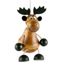 ReineNatur Elch - Hüpftier - Schwingfigur - Holz