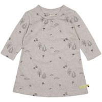 loud + proud Baby & Kinder Kleid Strukturstrick, GOTS-zertifiziert