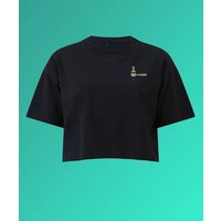 Coffee Fashion Siebträger & Tamper | Besticktes Bio Baumwoll Crop Top